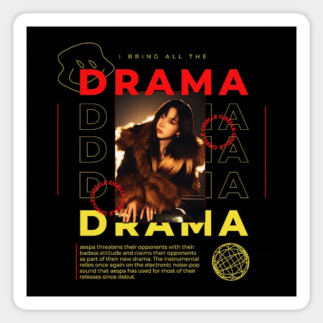 Giselle Drama aespa Magnet by wennstore